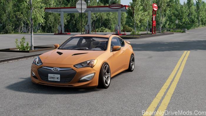 BeamNG Hyundai Genesis (0.38)