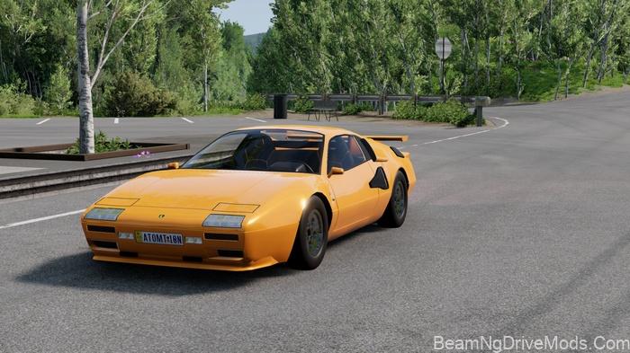 BeamNG Lamborghini Countach LP400