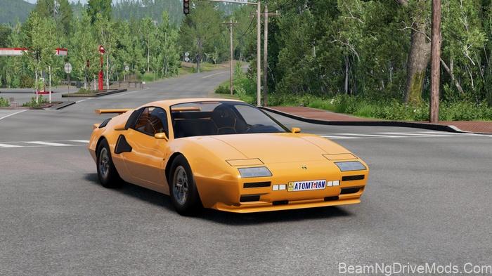 BeamNG Lamborghini Countach LP400 3