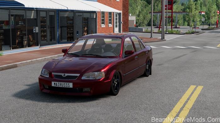 BeamNG Mazda 323 Familia