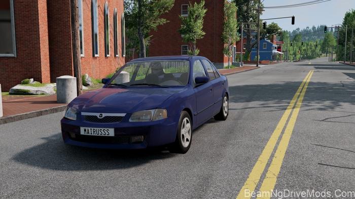 BeamNG Mazda 323 Familia 2