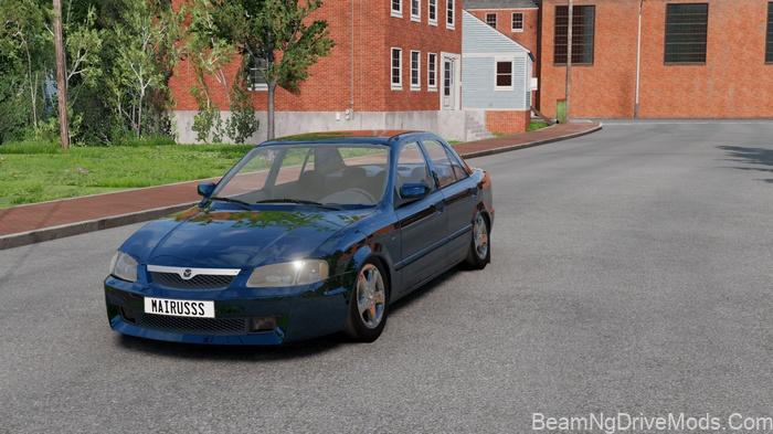 BeamNG Mazda 323 Familia 3