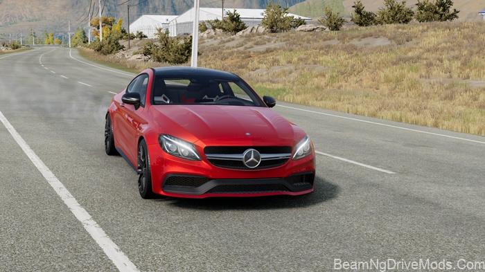 BeamNG Mercedes-Benz C63S AMG Coupe V1.3 2
