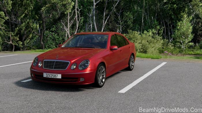 BeamNG Mercedes-Benz W211 (E200, E63 AMG) 2