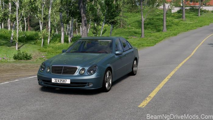 BeamNG Mercedes-Benz W211 (E200, E63 AMG) 3