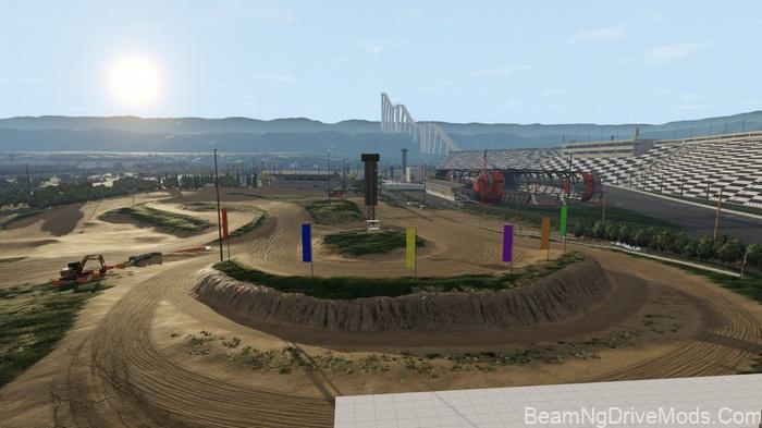 BeamNG Motorsports Playground Map 3