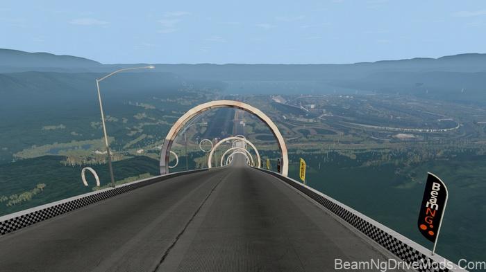 BeamNG Motorsports Playground Map 5