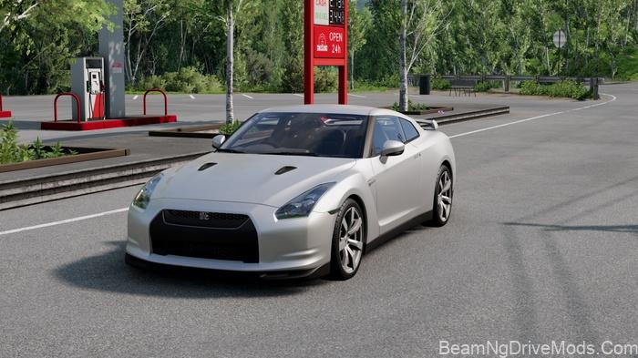 BeamNG Nissan GT-R R35 (0.38)