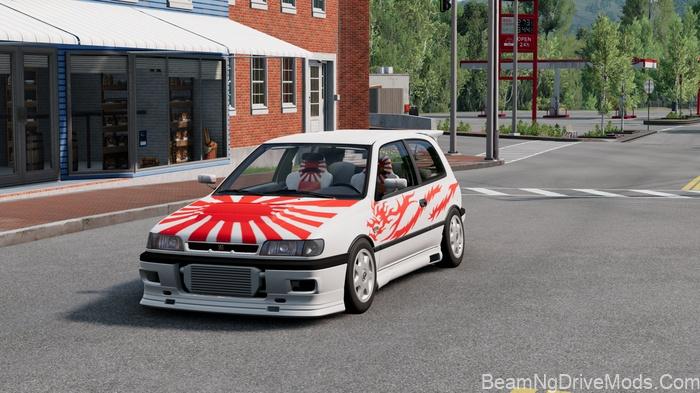 BeamNG Nissan Pulsar (0.38) 3