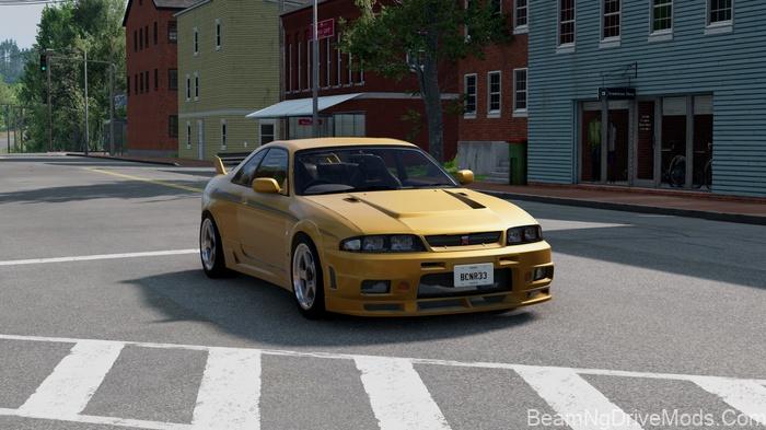 BeamNG Nissan Skyline GTR R33 2