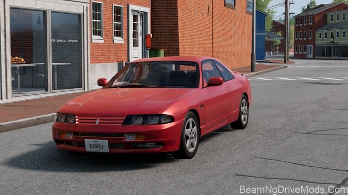 BeamNG Nissan Skyline GTR R33 3