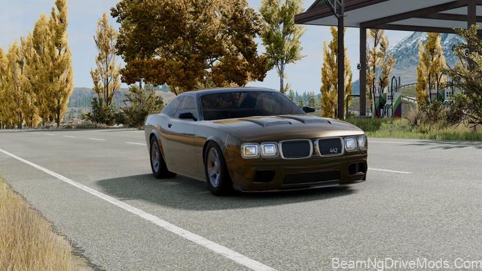 BeamNG Oldsmobile 442 Concept 2