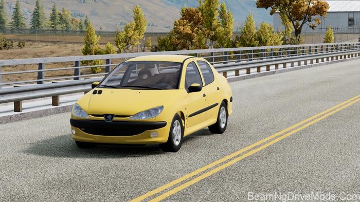 BeamNG Peugeot 206 SD Sedan 2
