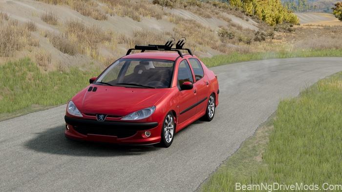 BeamNG Peugeot 206 SD Sedan 4