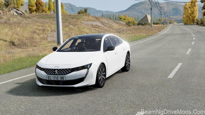BeamNG Peugeot 508 R83