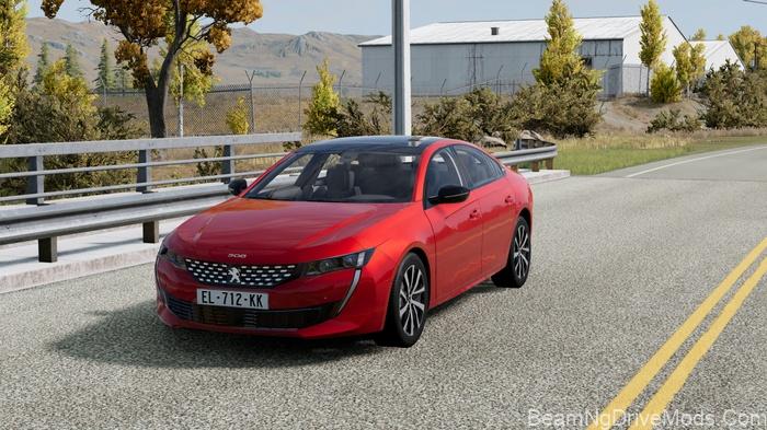 BeamNG Peugeot 508 R83 2