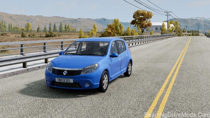BeamNG Renault/Dacia Sandero (B90) V2.0