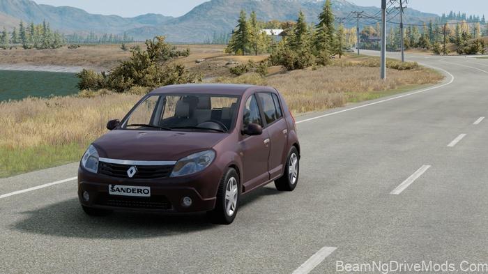 BeamNG Renault/Dacia Sandero (B90) V2.0 3