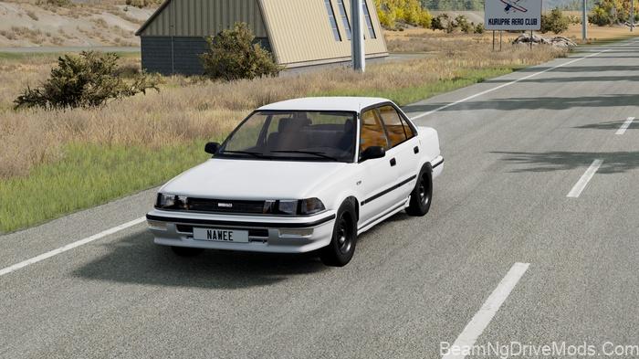 BeamNG Toyota Corolla AE92 1988 V5.5