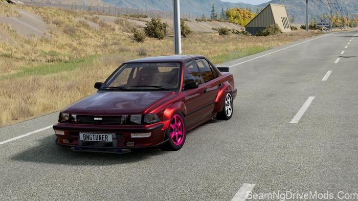BeamNG Toyota Corolla AE92 1988 V5.5 2