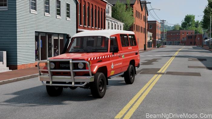 BeamNG Toyota Land Cruiser 75