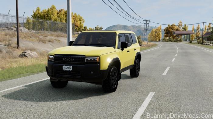 BeamNG - Toyota Land Cruiser Prado 2024 - BeamNG Drive Mods Download