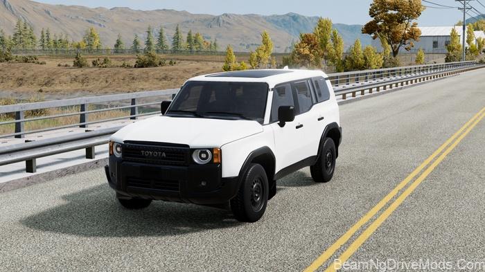 BeamNG - Toyota Land Cruiser Prado 2024 - BeamNG Drive Mods Download