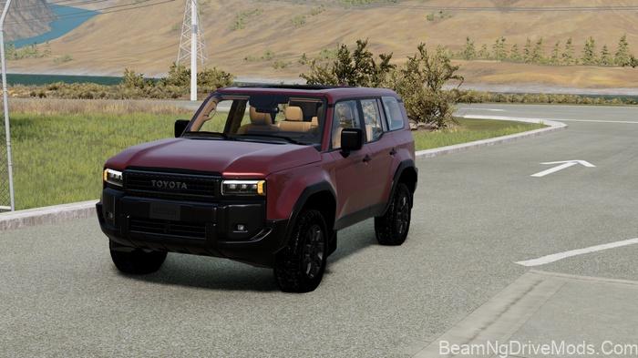 BeamNG - Toyota Land Cruiser Prado 2024 - BeamNG Drive Mods Download