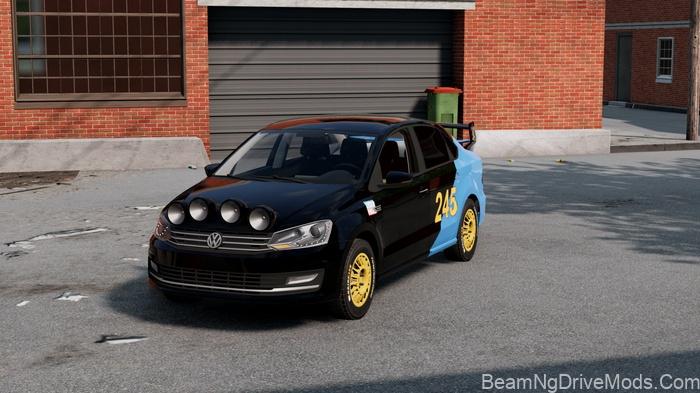 BeamNG Volkswagen Polo 2017 3