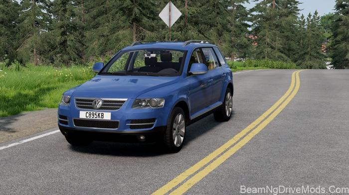 BeamNG Volkswagen Touareg 2008 2