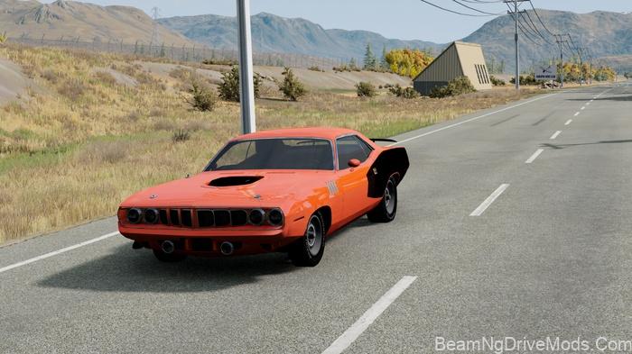 BeamNG 1971 Plymouth Hemi Cuda 3