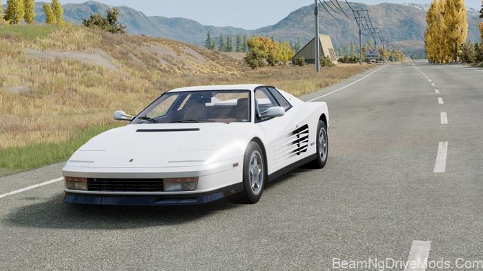 BeamNG 1986 Ferrari Testarossa (Type F110) 2