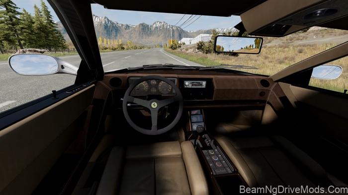 BeamNG 1986 Ferrari Testarossa (Type F110) 3
