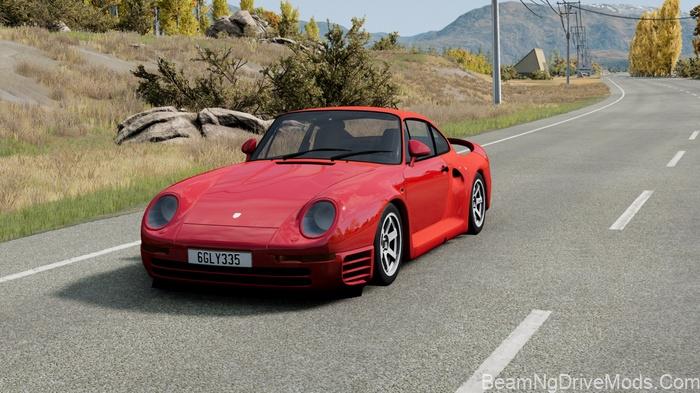 BeamNG 1987 Porsche 959