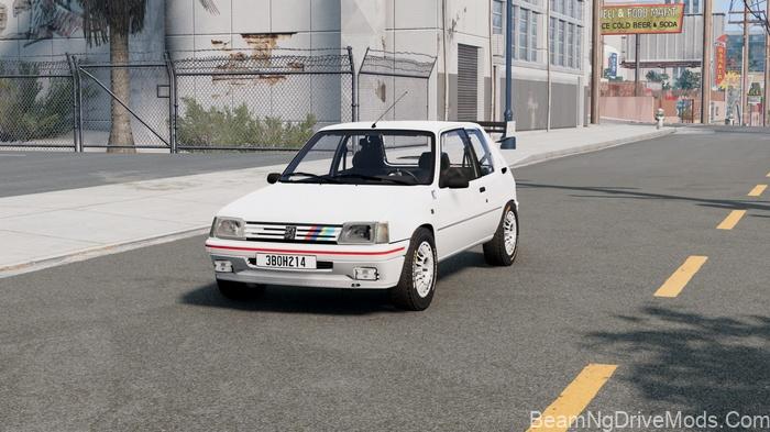 BeamNG 1994 Peugeot 205 2