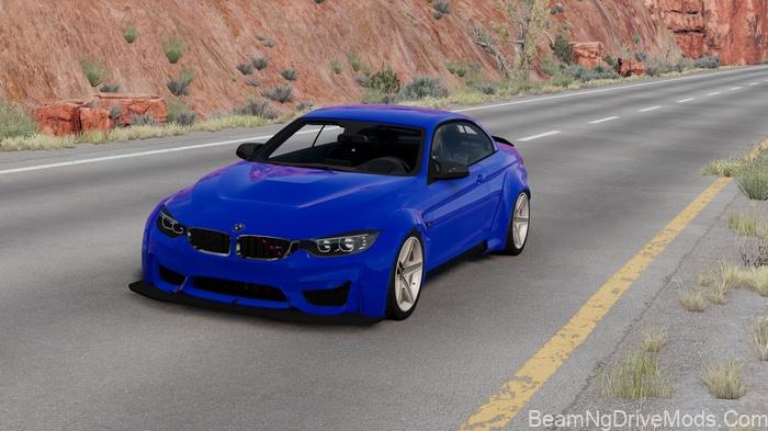 BeamNG 2014 BMW M4 Cabrio F83 3