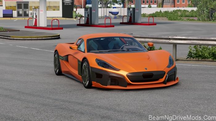 BeamNG 2019 Rimac Concept C2 2