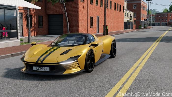 BeamNG 2022 Ferrari Daytona SP3 (F251)