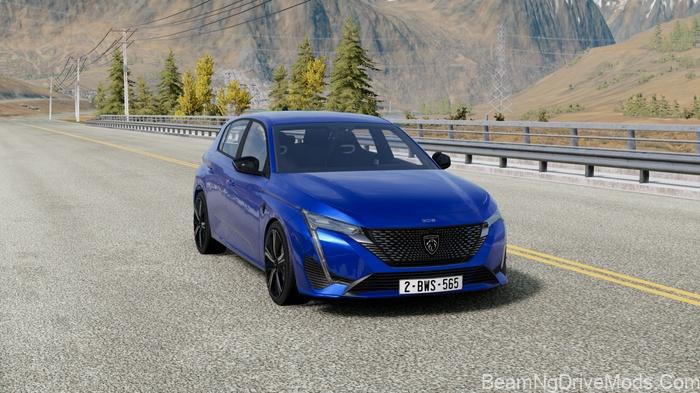 BeamNG 2022 Peugeot 308 3
