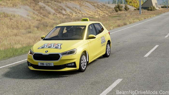 BeamNG 2022 Skoda Fabia Mk4