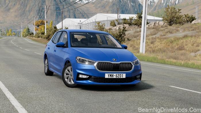 BeamNG 2022 Skoda Fabia Mk4 2