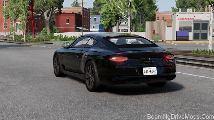 BeamNG Bentley Continental GT Black (0.38) 3