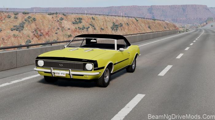 BeamNG 1968 Chevrolet Camaro SS 396