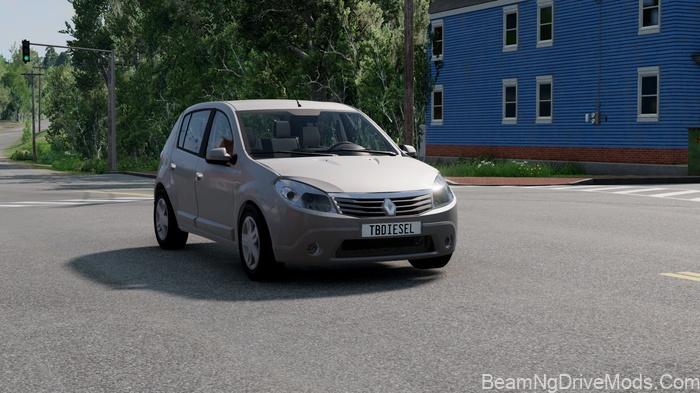 BeamNG Renault/Dacia Sandero (B90) V3.0 2