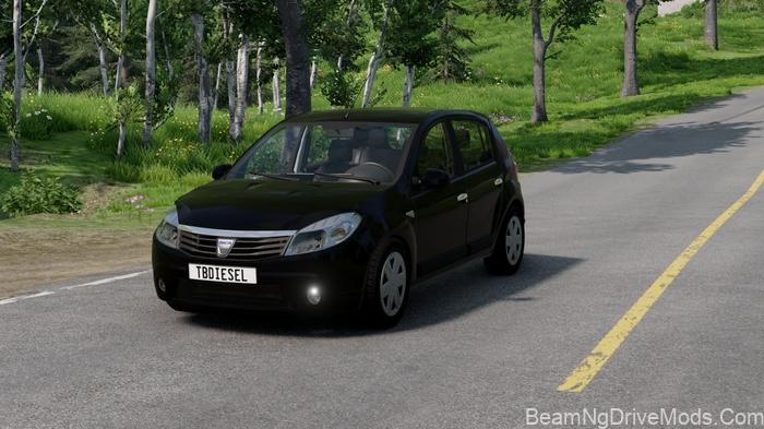BeamNG Renault/Dacia Sandero (B90) V3.0 3