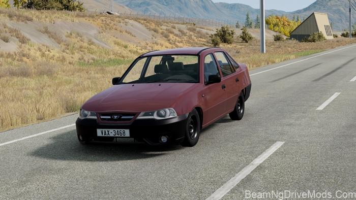BeamNG Daewoo Nexia N150 Restyling