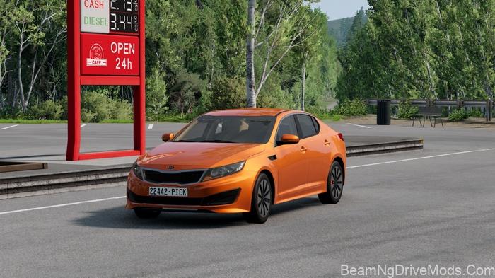 BeamNG Kia Optima (0.38)