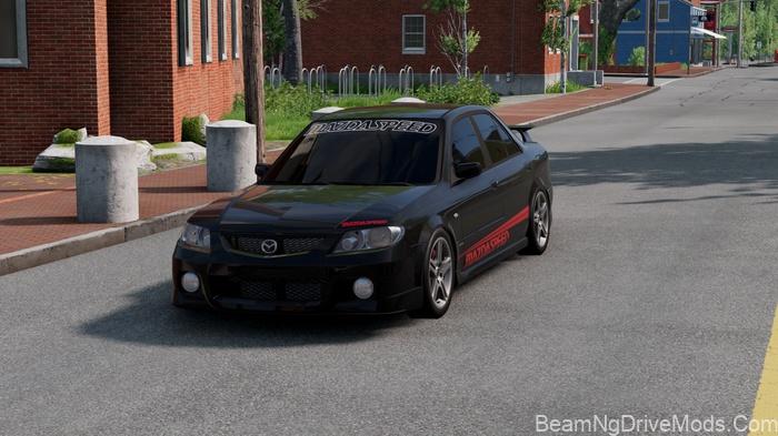 BeamNG Mazda Familia Mazdaspeed