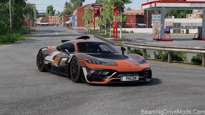 BeamNG 2022 Mercedes AMG Project One 2