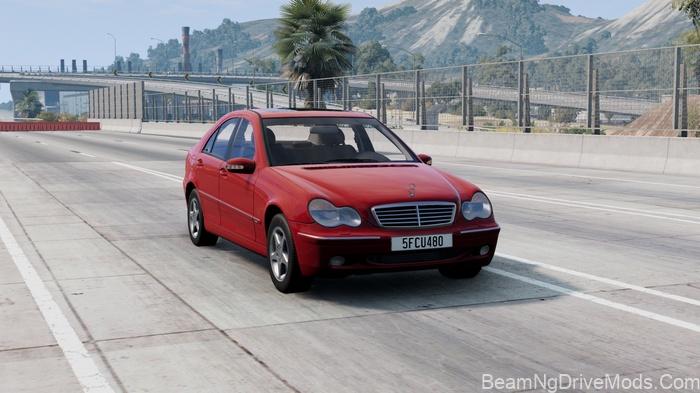 BeamNG Mercedes-Benz C-Class W203 V5.3 2